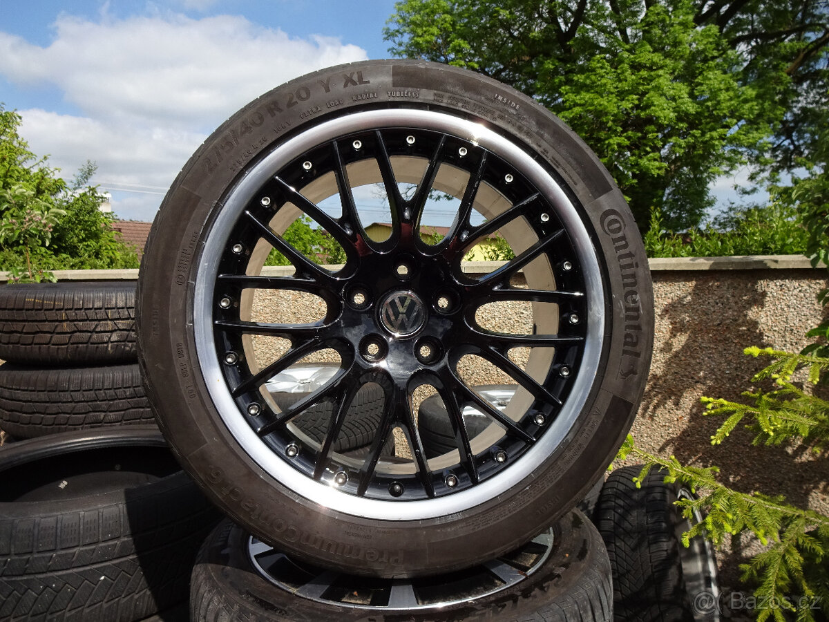 VW Touareg + Audi Q7 - letní alu kola Speedline 20" 5x130