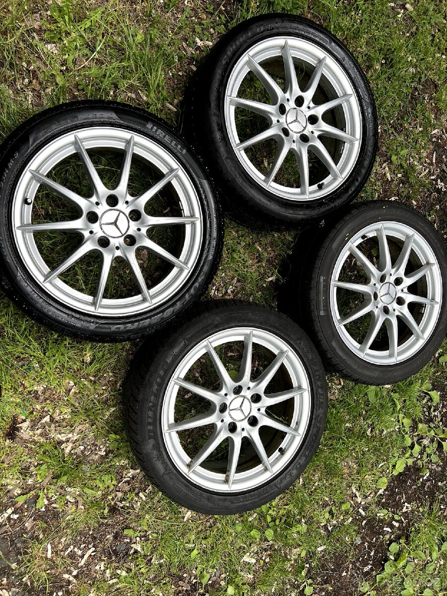 Celoroční kola Mercedes R17 205/50, 5x112, ET49