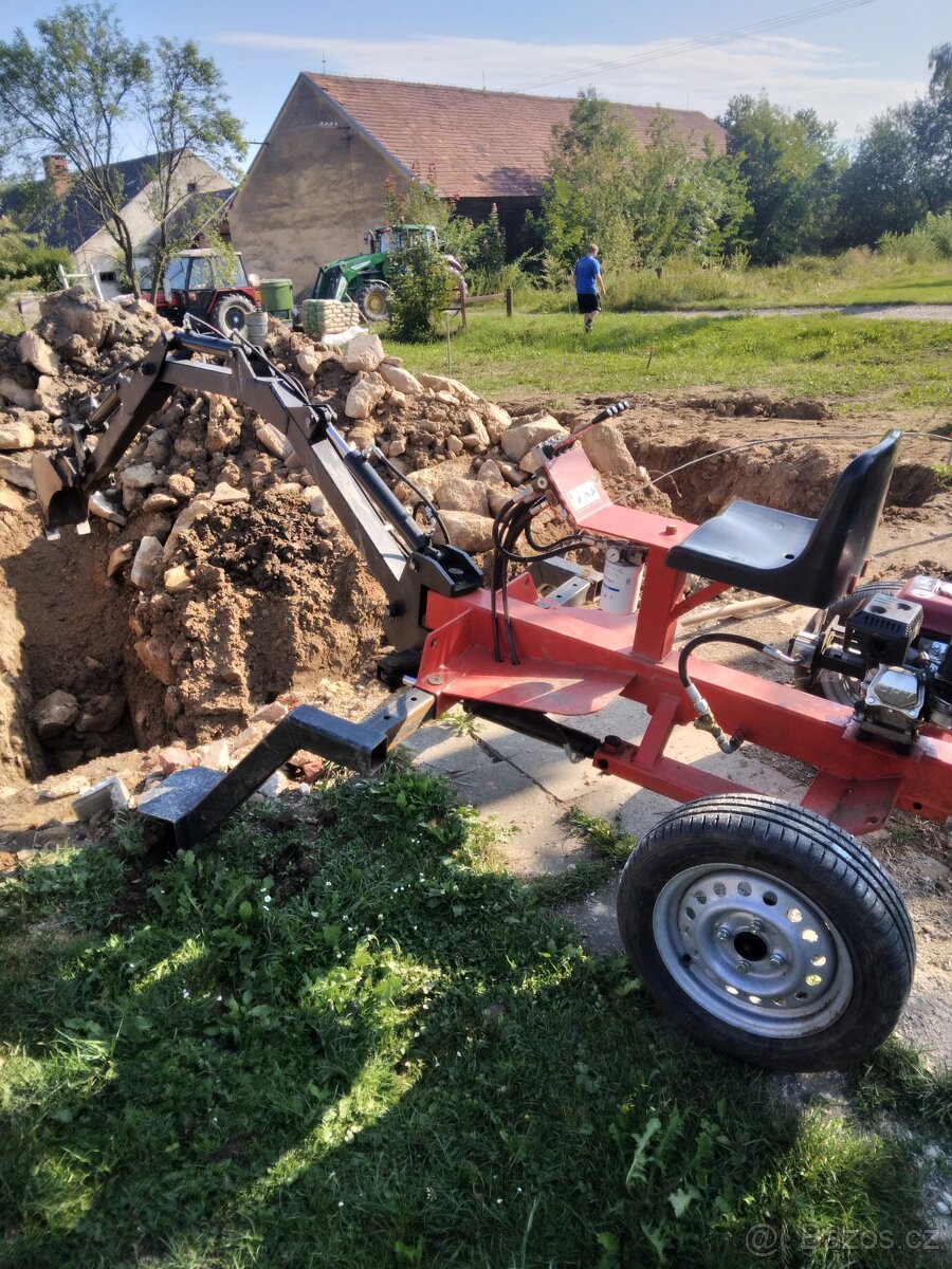 Minibagr,minibagřík,podkop