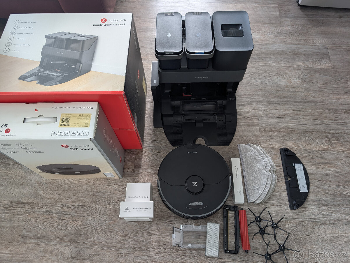 Roborock s7 MaxV Ultra s multifunční stanicí a vysoušečem