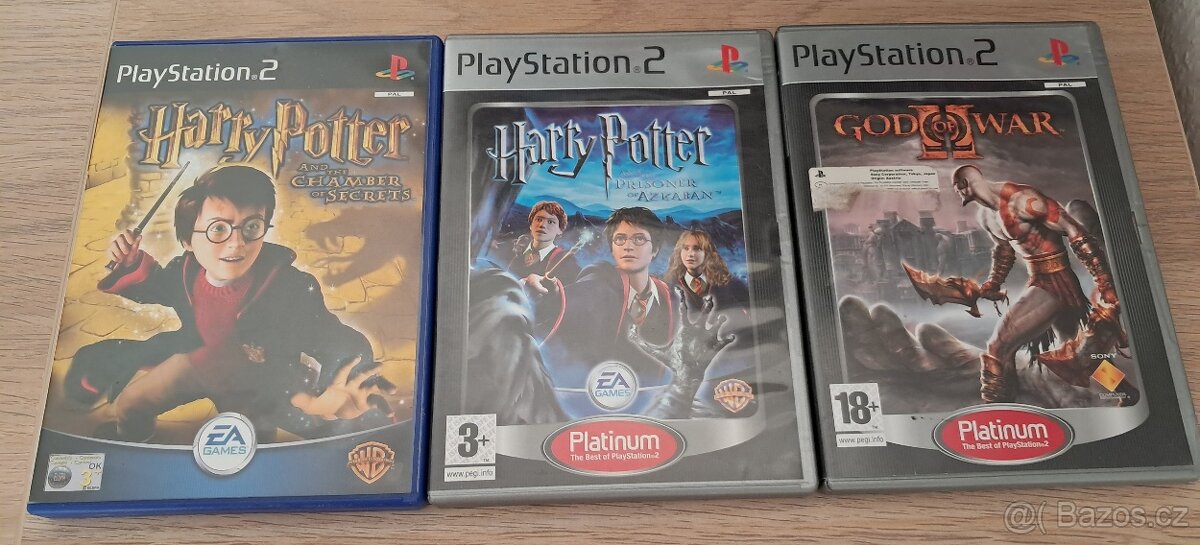 Hry pro Playstation 2 - Ps2 - Harry Potter, God of War
