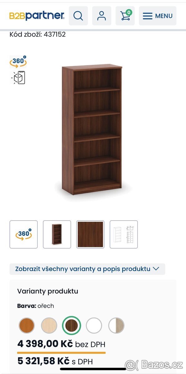 Kancelářský regál