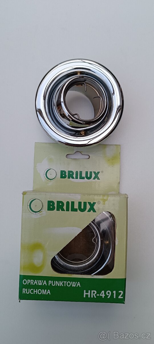 Pohyblivé bodové svítidlo Brilux HR-4909-02, 35W - stříbrná