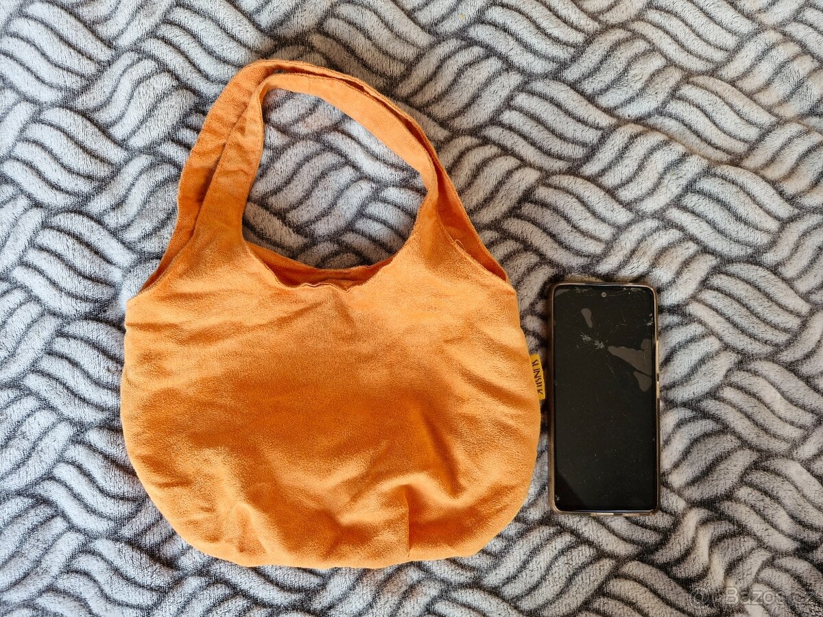 Menší látková  kabelka/kosmetická taštička