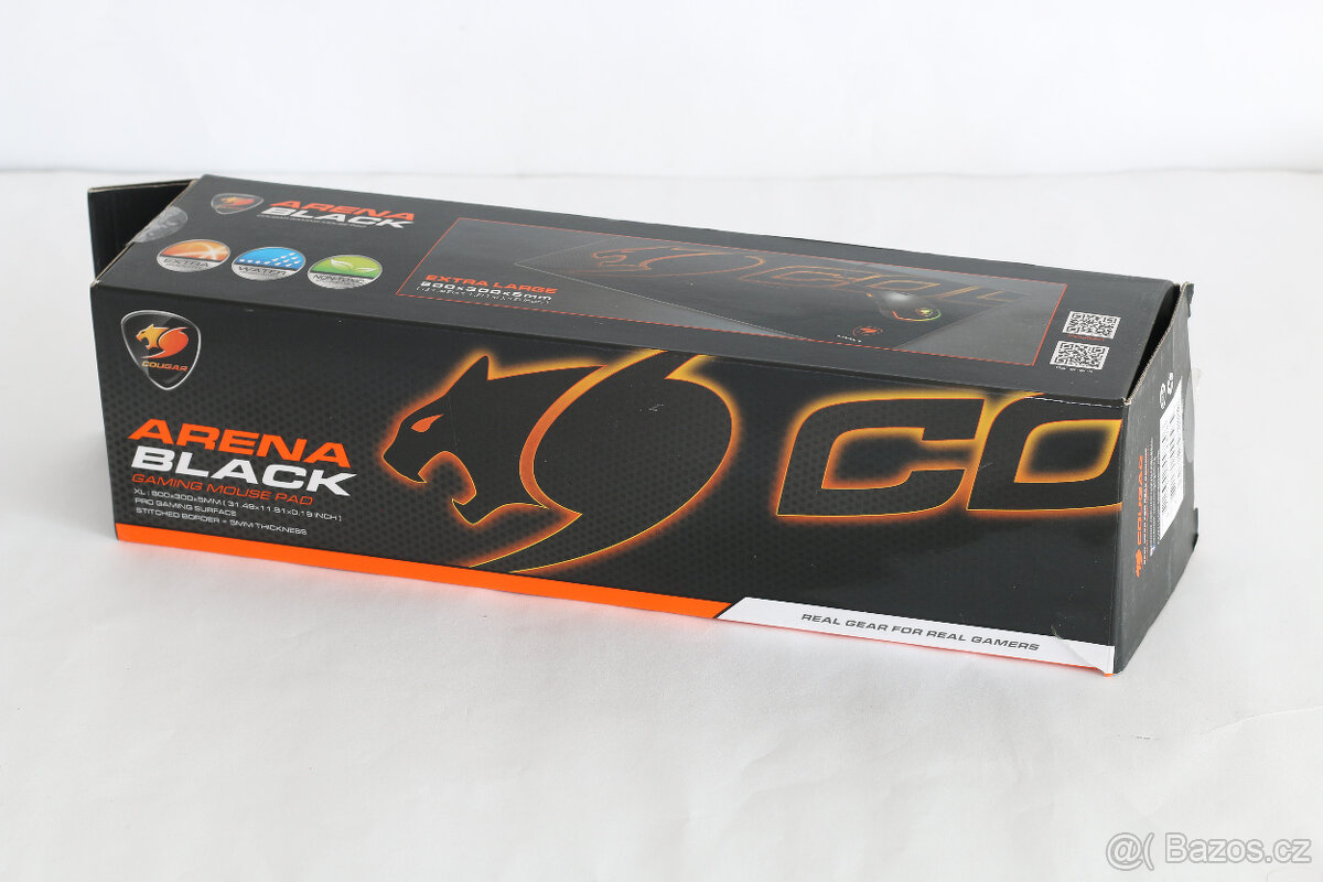 Velká herní podložka pod myš - Cougar Arena Black - Nová