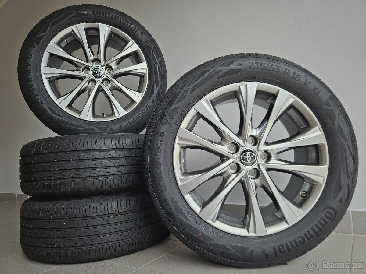 Orig. Toyota 5x114 Letní 235/55/18 - Zánovní