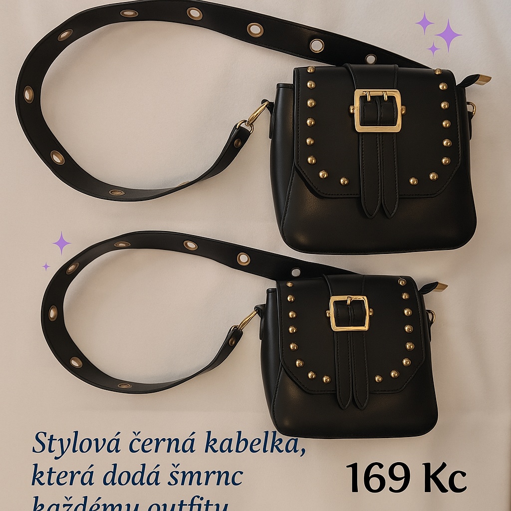 Černá kabelka