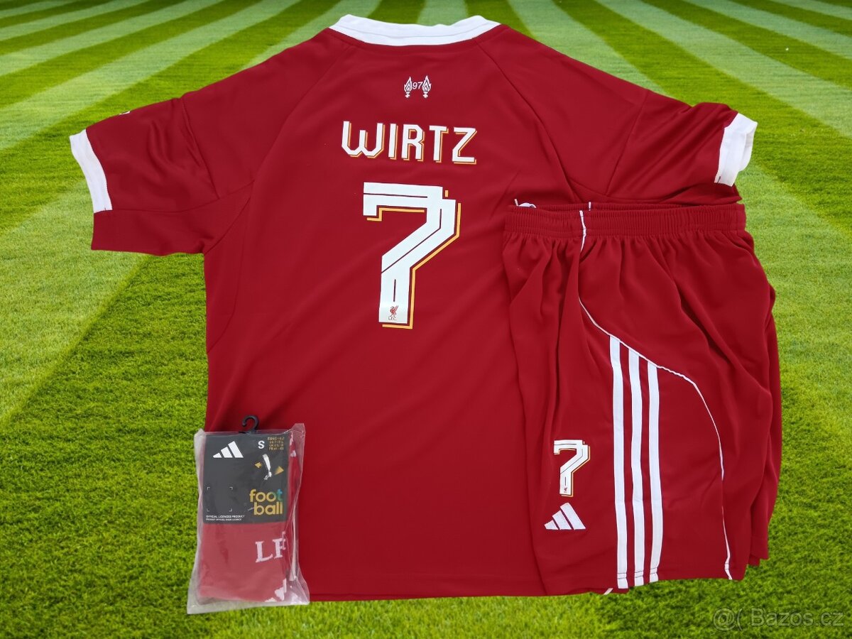 dětský fotbalový dres Wirtz #7 – Liverpool FC 155-165cm