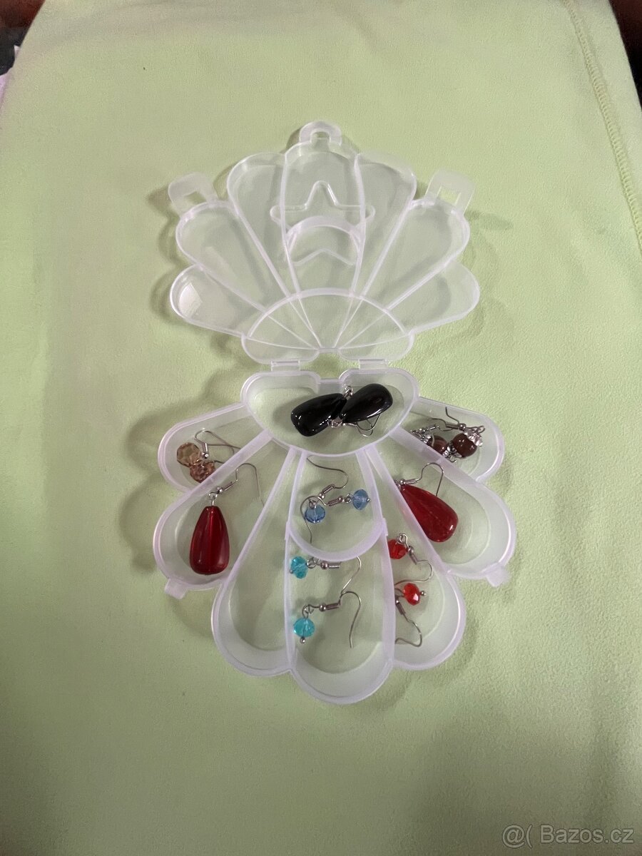 Krabičky na uložení různých drobností ,šperků - mušle