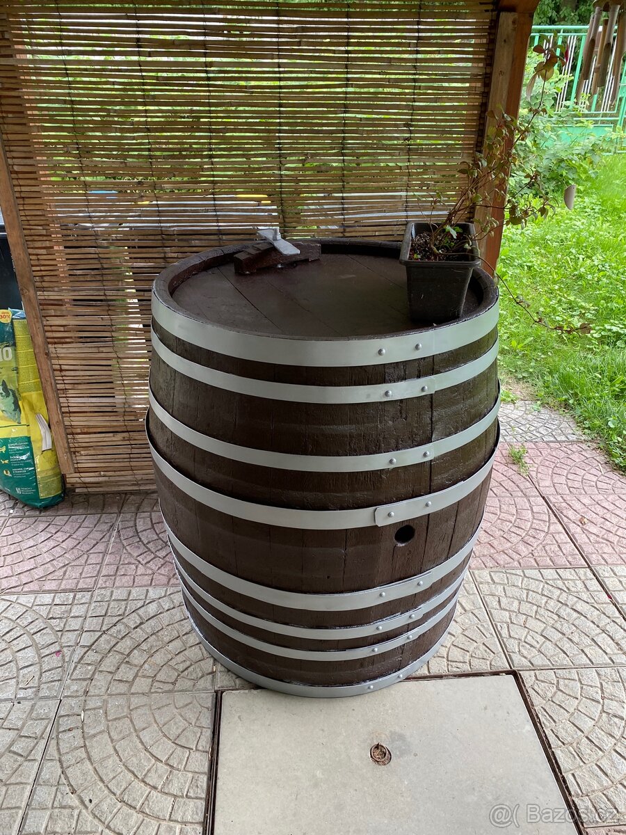 Dřevěný dubový sud - 500l