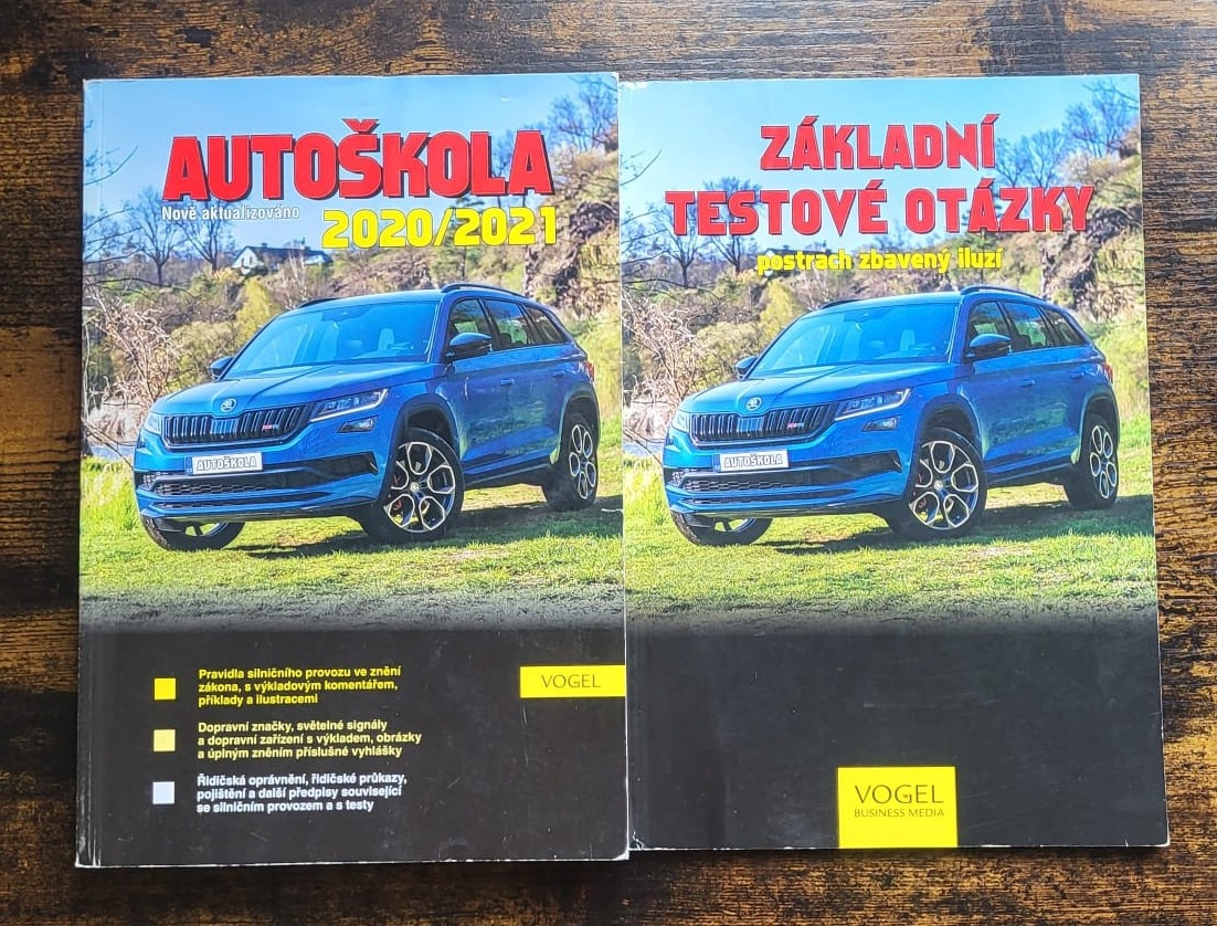 AUTOŠKOLA - sada učebnic r. 2020/21 - nakladatelství VOGEL