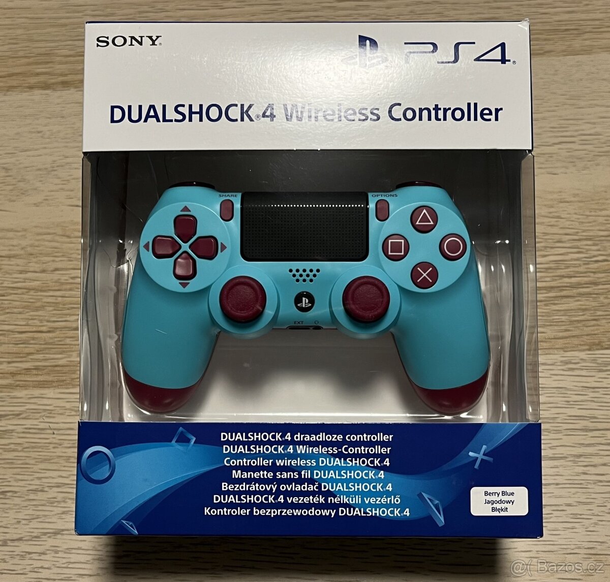 DualShock 4 ovladač - Berry Blue Limited Edition
