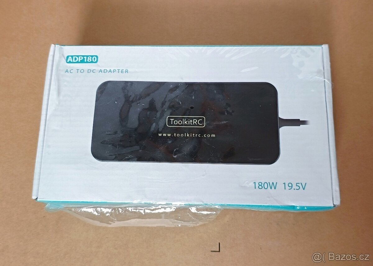 ToolkitRC ADP180 180W 19.5V 9.3A, XT60, nový