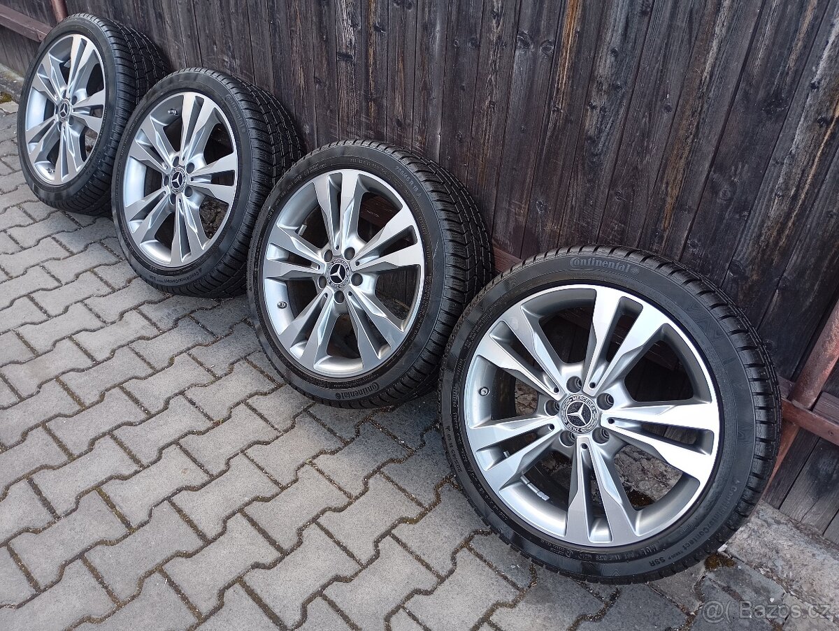 Zimní sada Mercedes Benz 5x112 225/45/18 Continental