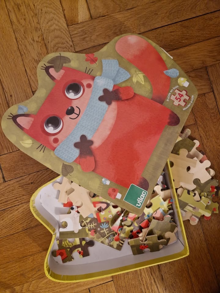 Vilac - Puzzle dřevěné - 54 dílů