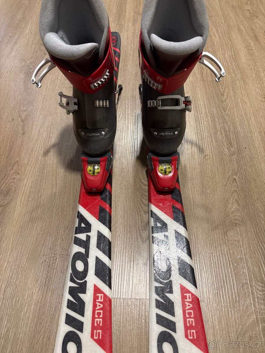 Lyžařský set - lyže Atomic Race 5 100 cm