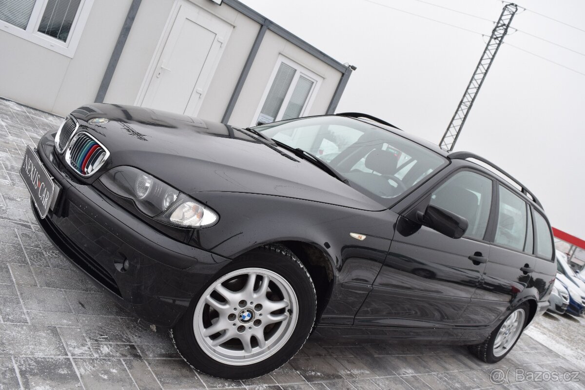 BMW 318i E46 2.0i TAŽNÉ SENZORY 2XKOLA PANORAMA
