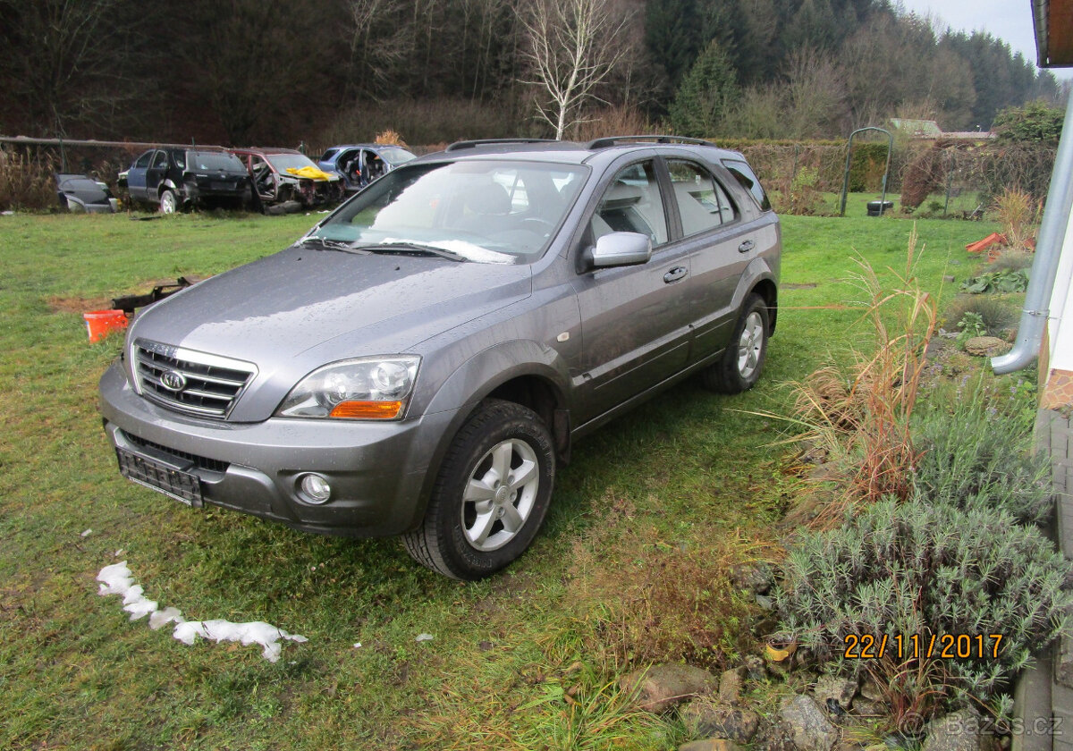 Kia Sorento Facelift 2,5 Crdi 125kw rv 2008 šeda met