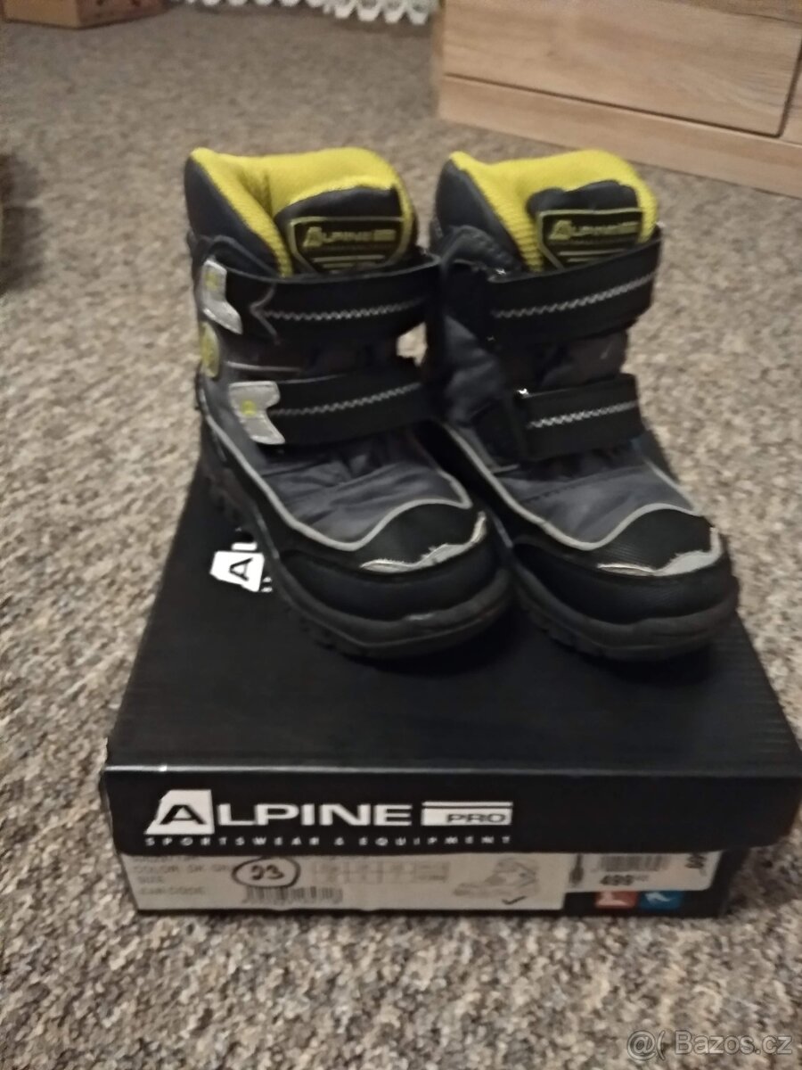 Chlapecké zimní boty Alpine vel. 23
