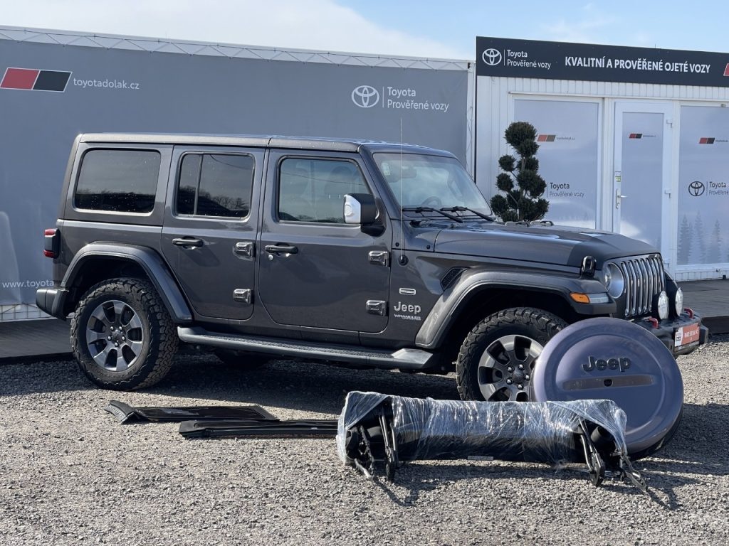 Jeep Wrangler, 2.2CRDi, Unlimited, 4×4, ČR, STŘECHA SAFARI