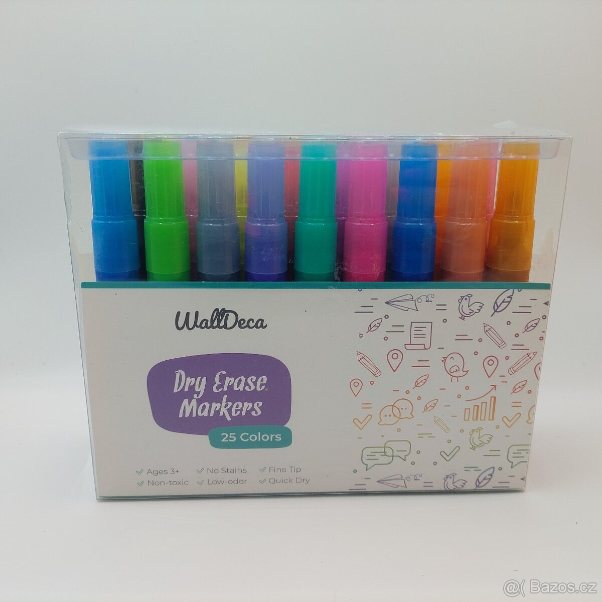 Sada velkých fixů WallDECA (nepoužité)