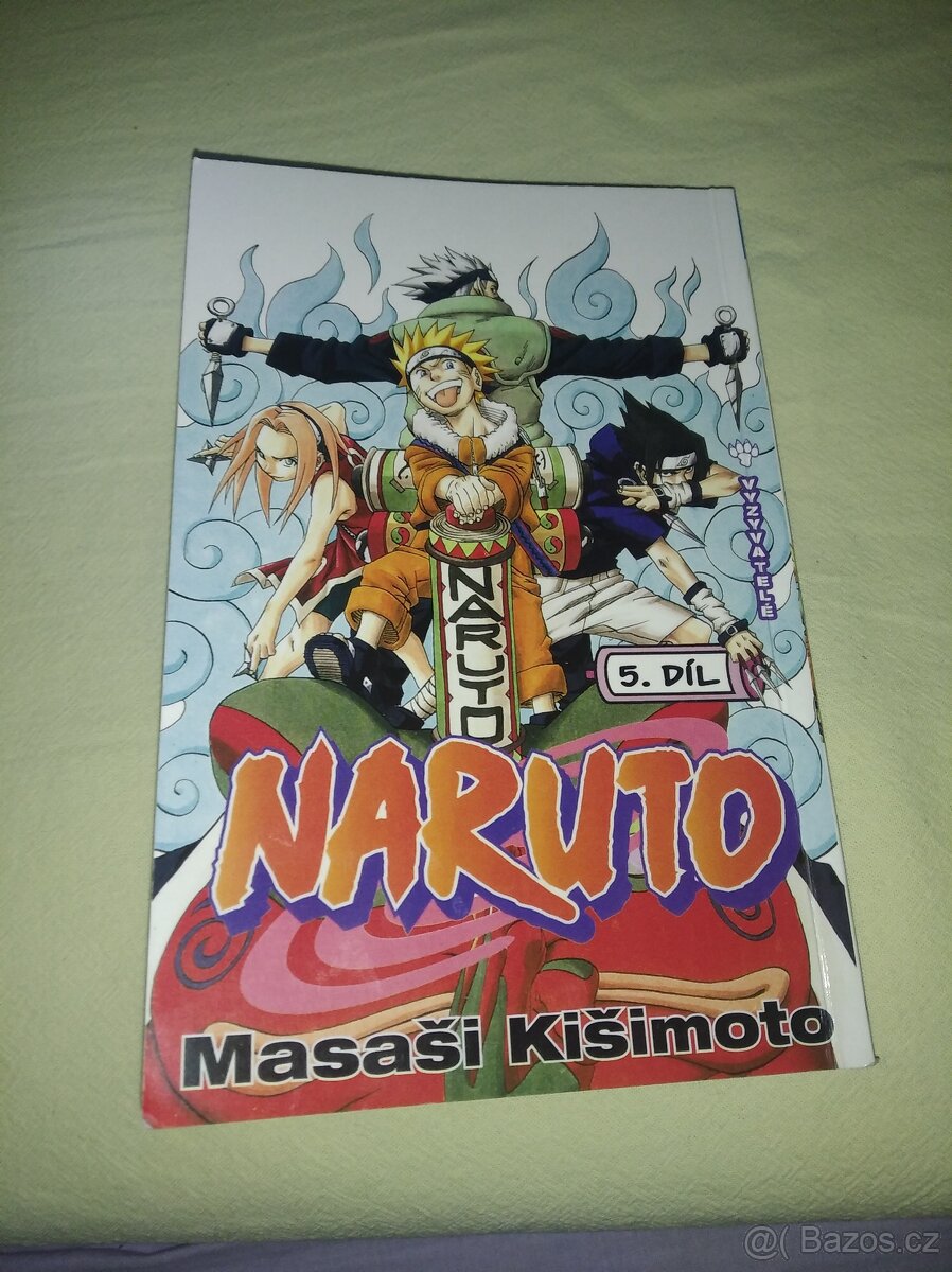 Naruto manga (kniha) díly nad 16.