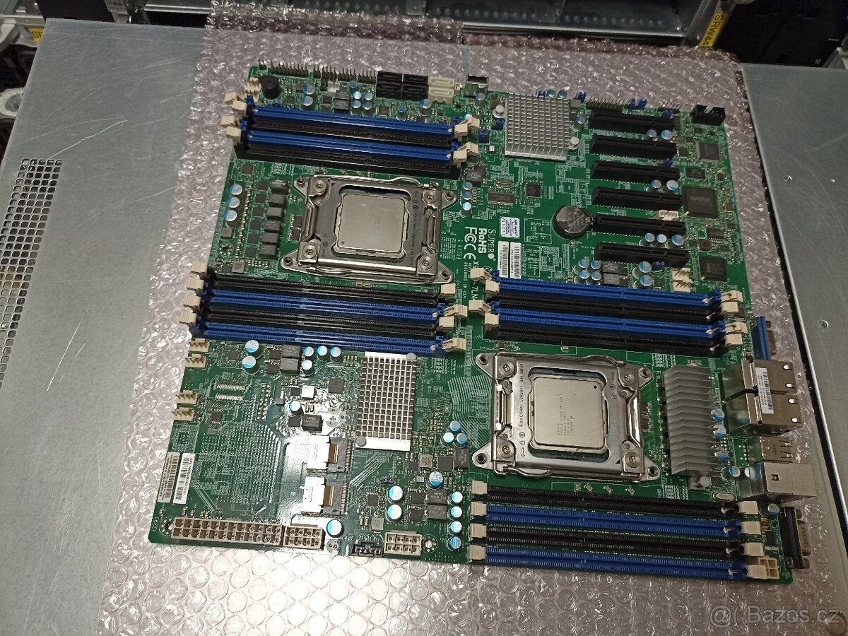 Supermicro X9DRD-7LN4F, 2xE5-2620, 16GB RAM