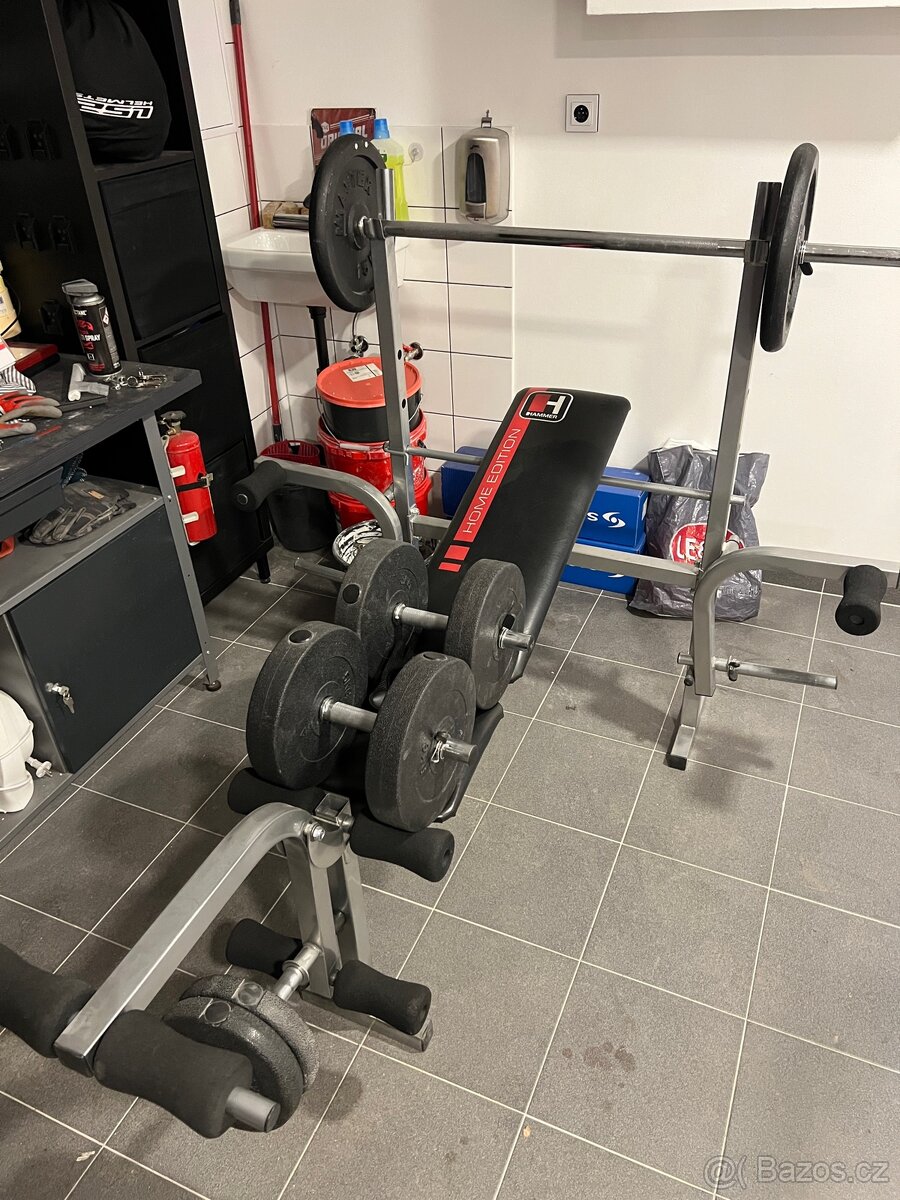 Posilovací lavice bench press HAMMER BERMUDA