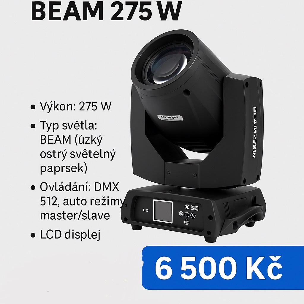 Profesionální světlo BEAM 275W