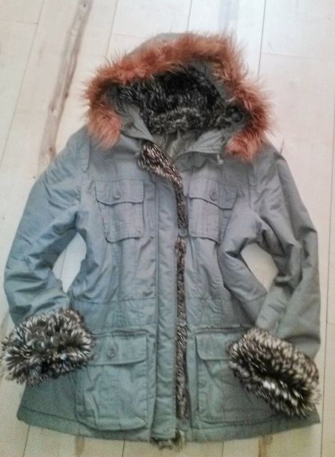 Dámská bunda-parka na podzim-jaro