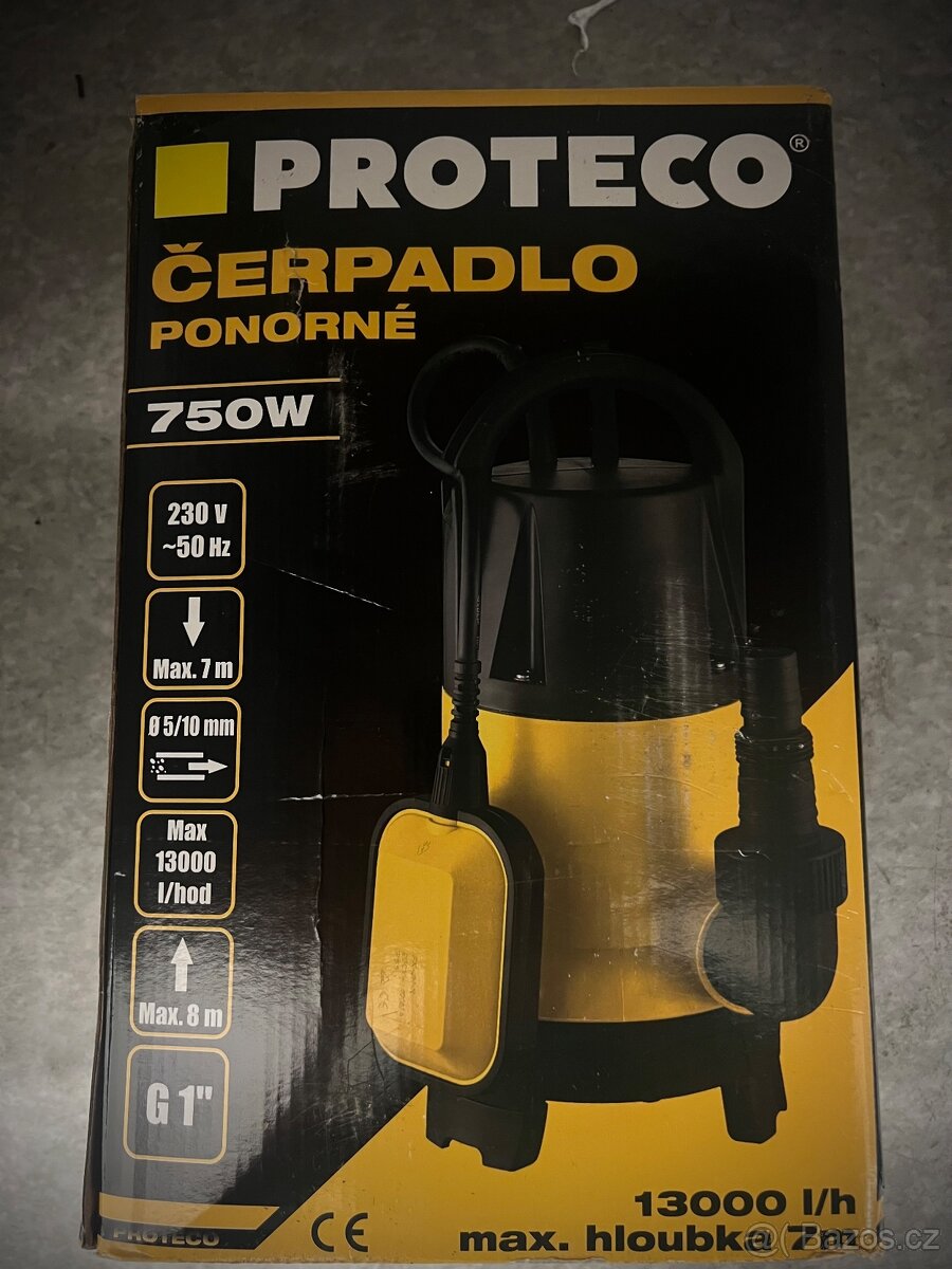 Ponorné čerpadlo Proteco 750W