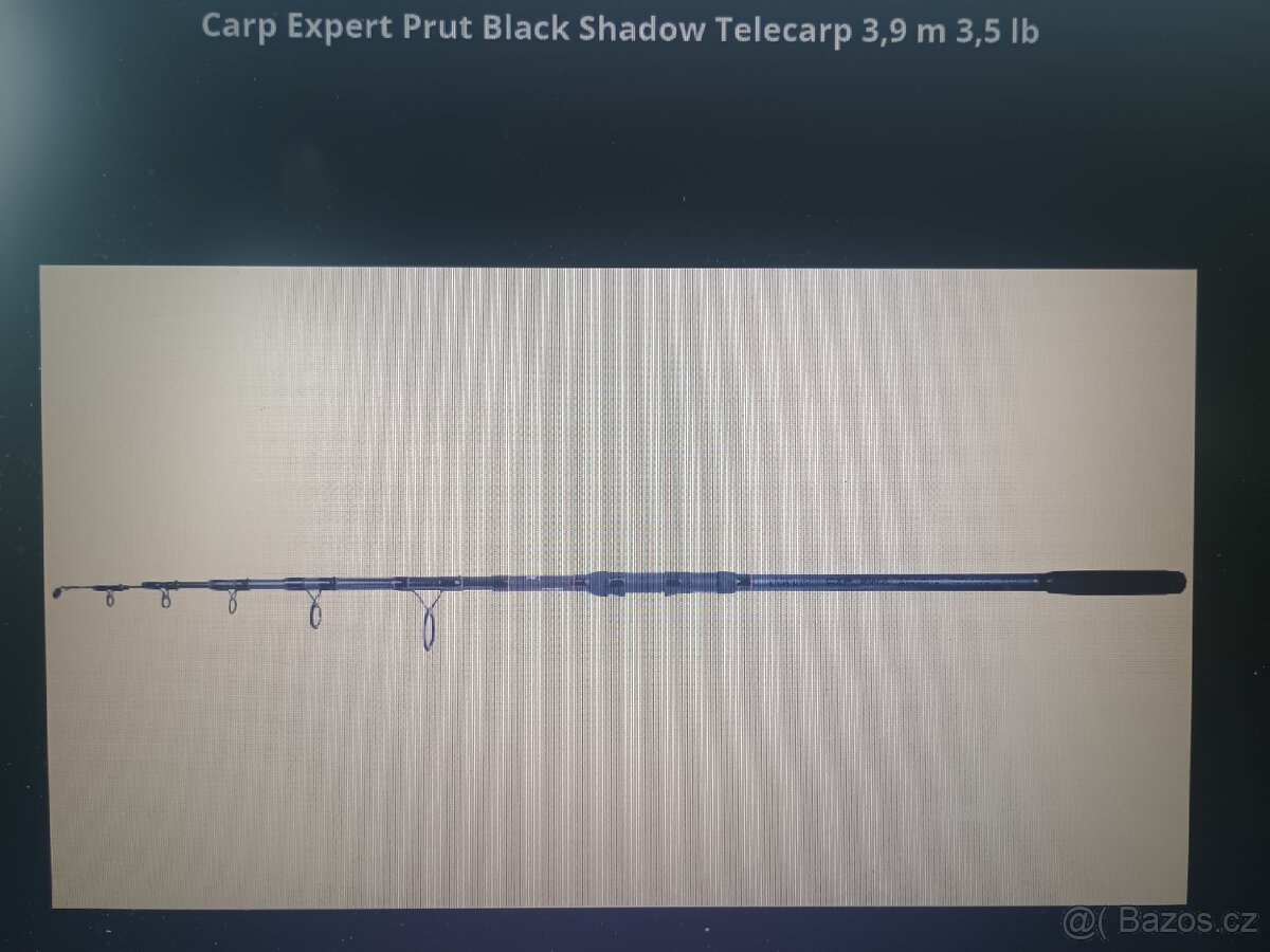 CARP EXPERT Prut Black Shadow telecarp 3,9m 3,5lb