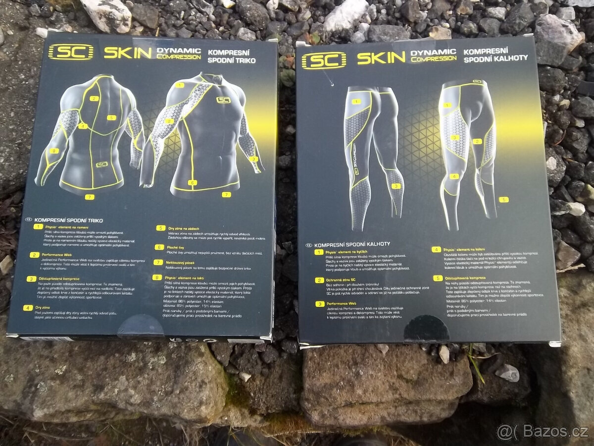 Nové,nenošené unisex kompres.prádlo vel. M a L za super cenu