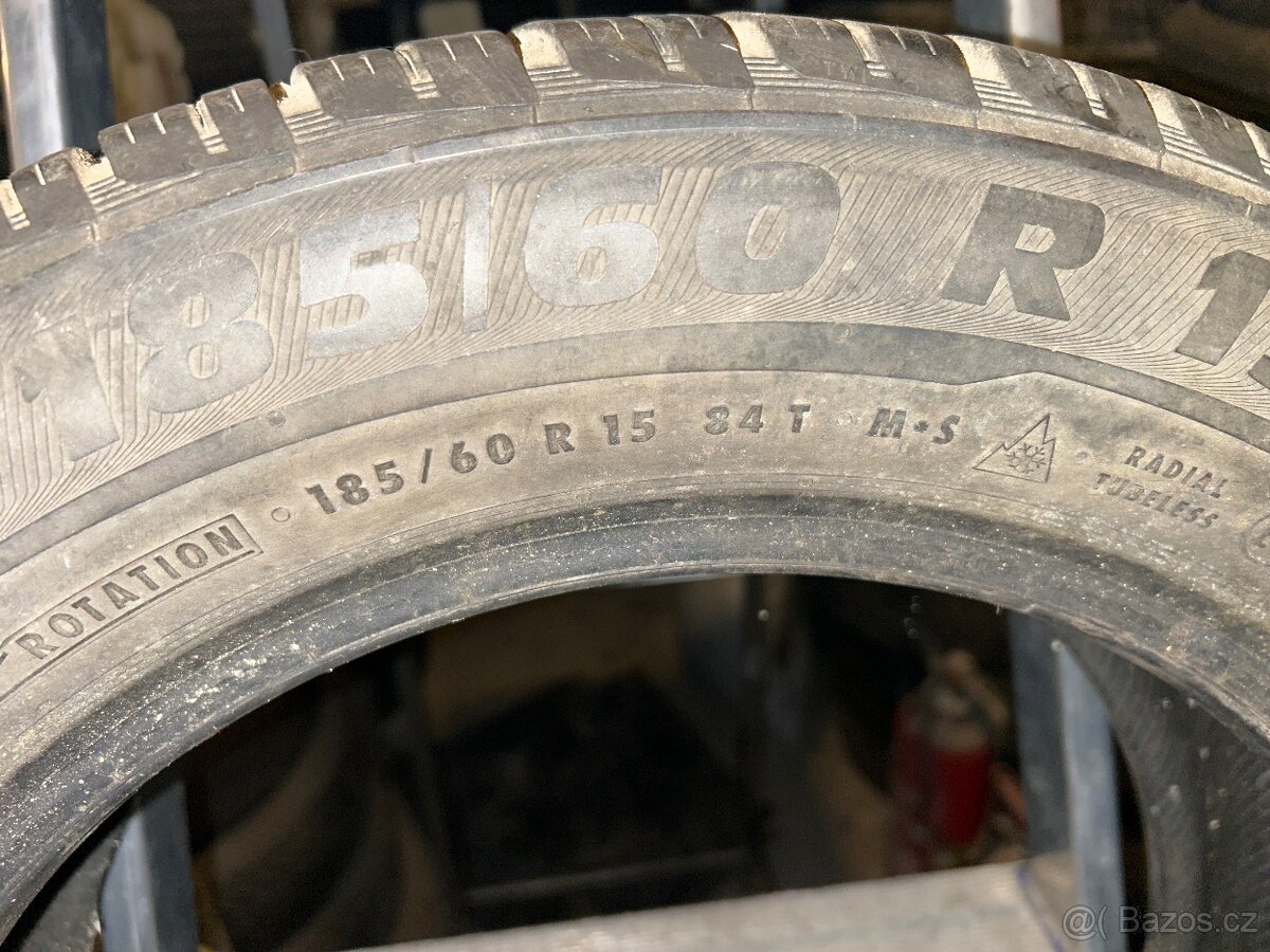 Prodam pneu zimni semperit 185/60 r15
