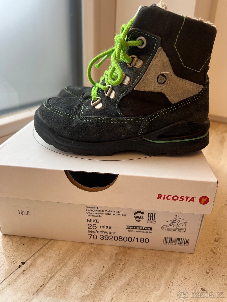 Zimni boty Pepino Ricosta 25