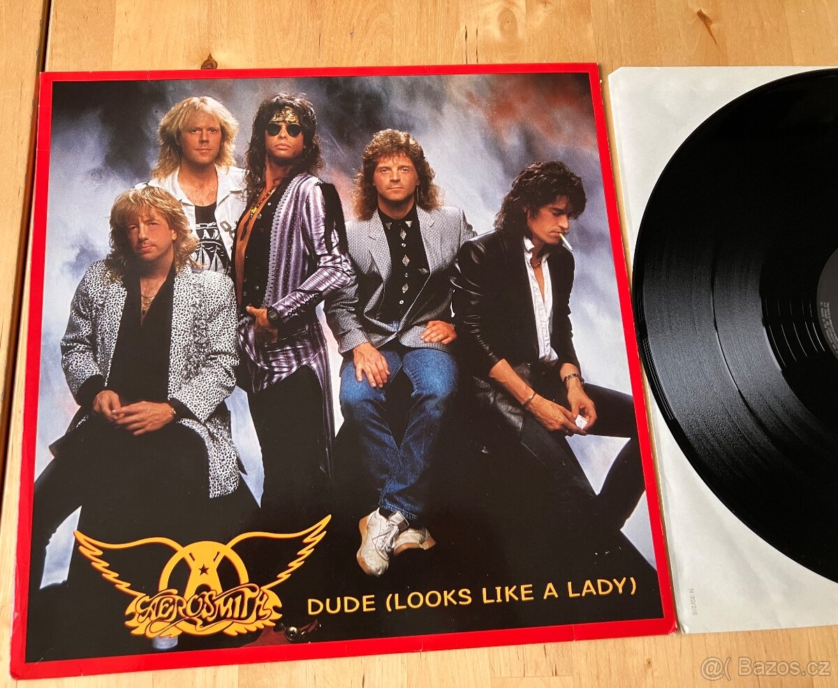 Lp - Aerosmith - Dude ( Looks like a lady)