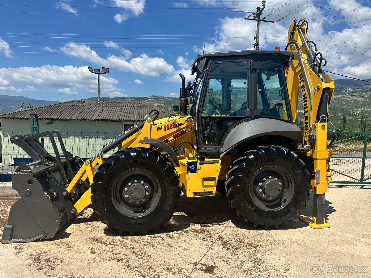 New holland B115 / 2024 , 45 hodin traktor bagr