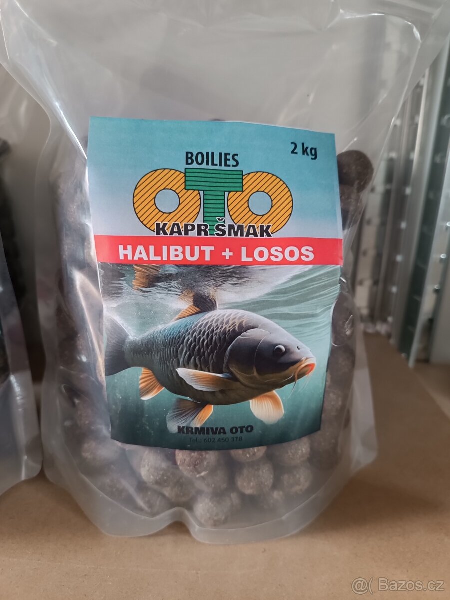 Boilies od 45 Kč 1 kg Poštovné zdarma