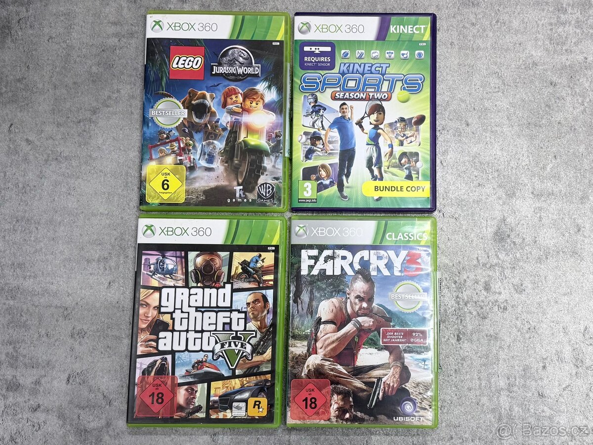 - Hry na konzoli Xbox360 -