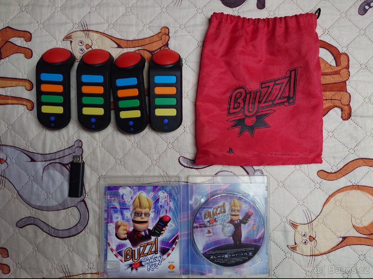 PS3 - PlayStation 3 Buzz kvíz v češtině