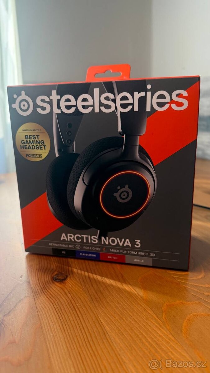 Herní sluchátka SteelSeries Arctis Nova 3
