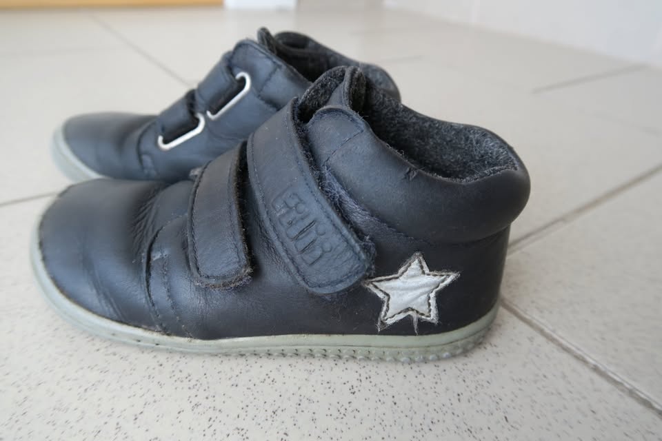 Filii 24 barefoot kotníčkové boty, kožené, zateplené