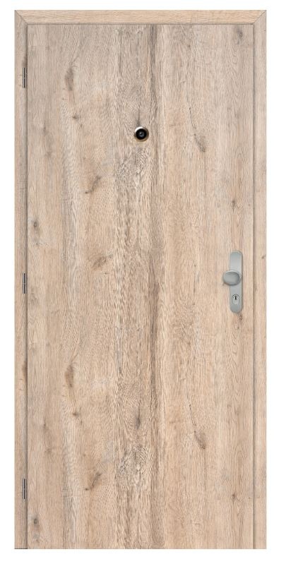 Falcové interiérové vstupní dveře 90 Levé