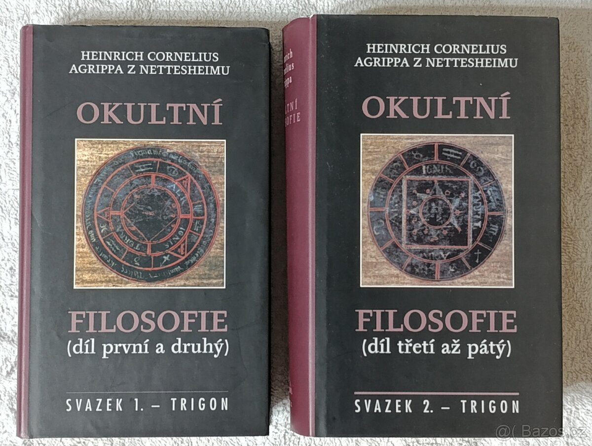 Okultní filosofie , Trigon , komplet - 2 knihy