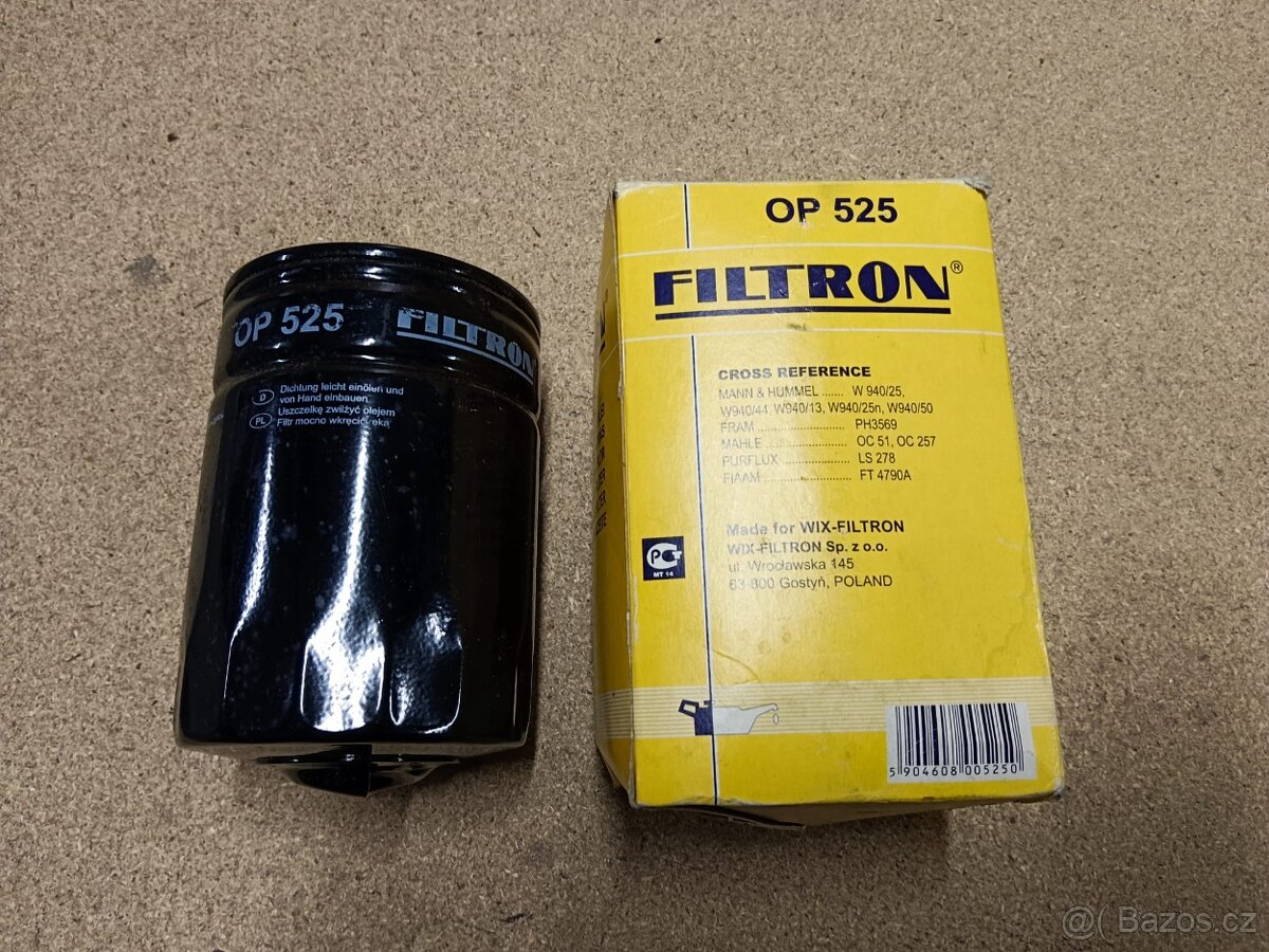 Olejový filtr Audi A4 A6 80 90 100 VW Golf Passat Polo Seat