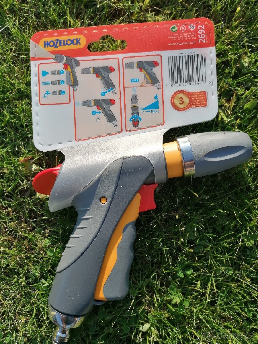 Pistole na zahradní hadici-nová