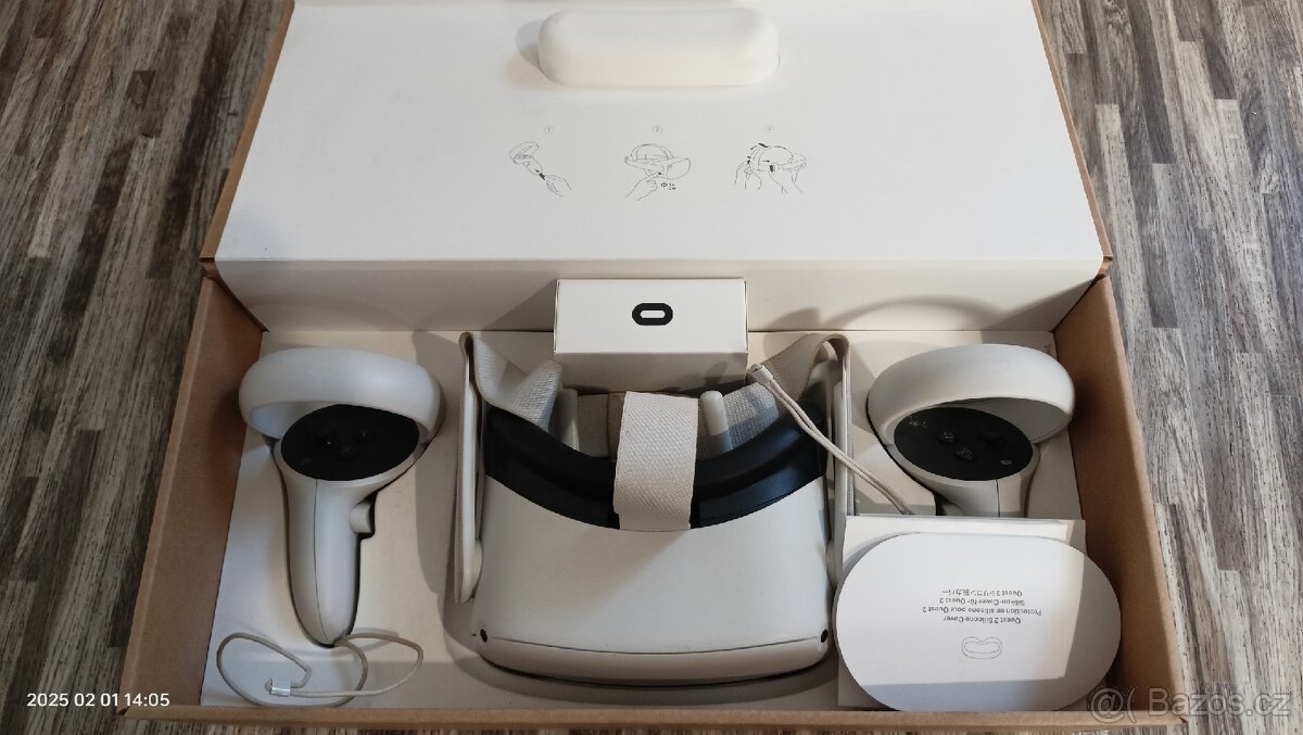 Virtuální realita Oculus Quest 2 256Gb + doplňky