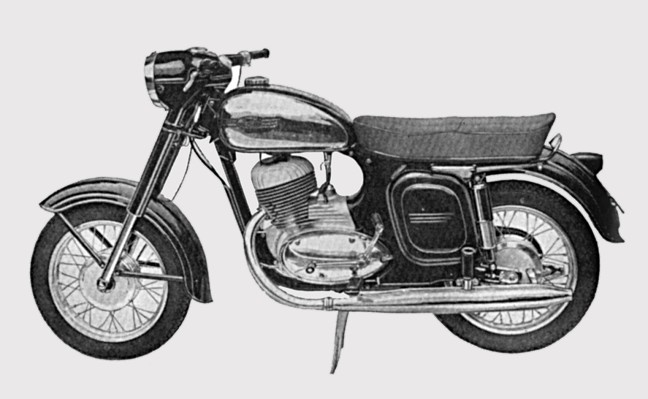 Jawa 250 559 s TP a Špz