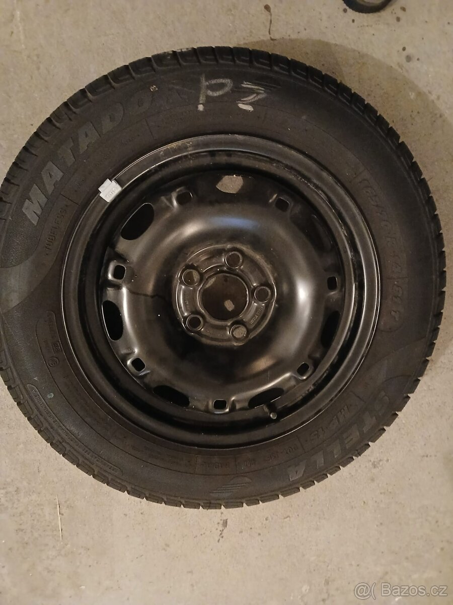 Plechový disk 14 zánovní. Škoda Fabia apod.