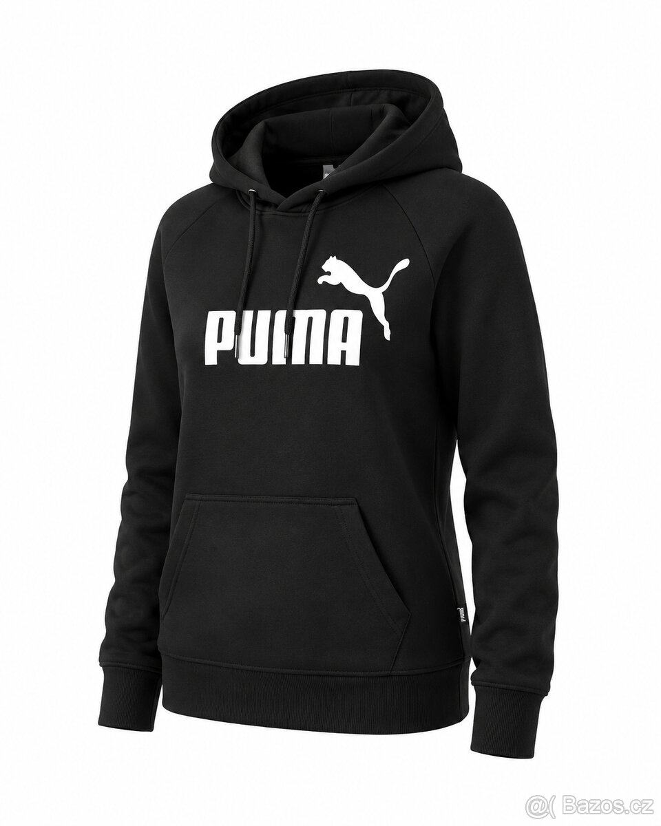 Puma-dámská černá mikina-M/38.